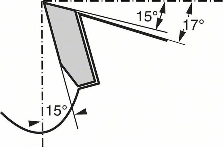 Produktbild Bosch Professional Zubehör PRO Wood Kreissägeblatt, 165 x 1.7 x 20 mm