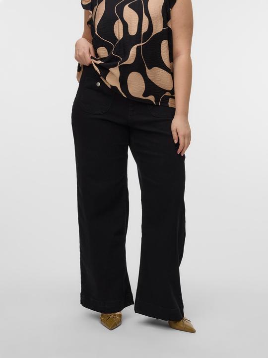 Produktbild Vero Moda VMCKAYLA Hohe Taille Weiter Beinschnitt Jeans Weit geschnitten (48)