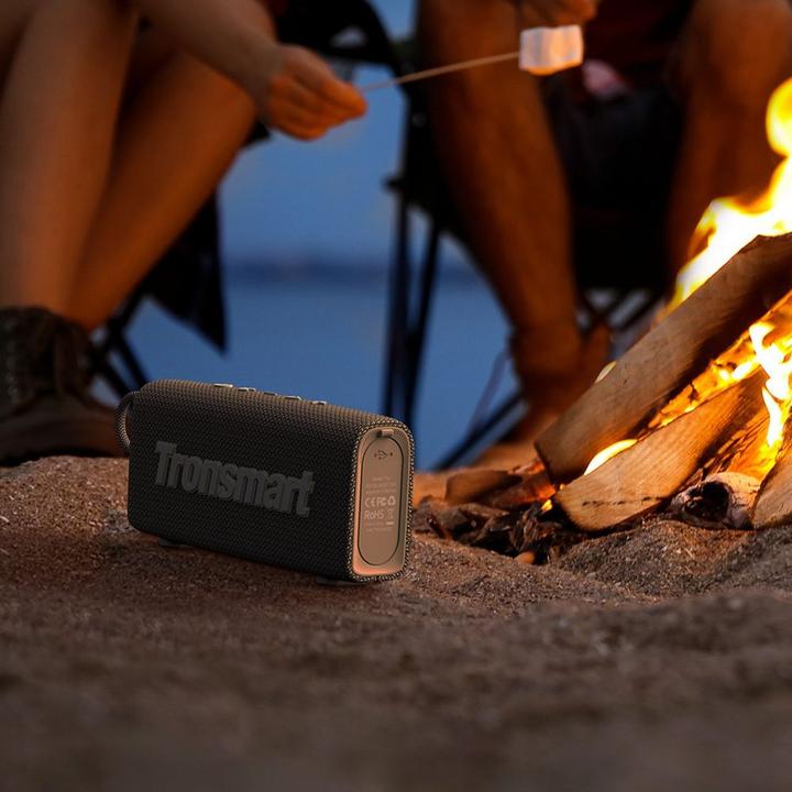 Image du produit Tronsmart Trip Wireless Bluetooth Speaker 5.3 Waterproof IPX7 10W Green Camouflage (20 h, Fonctionnement sur secteur)