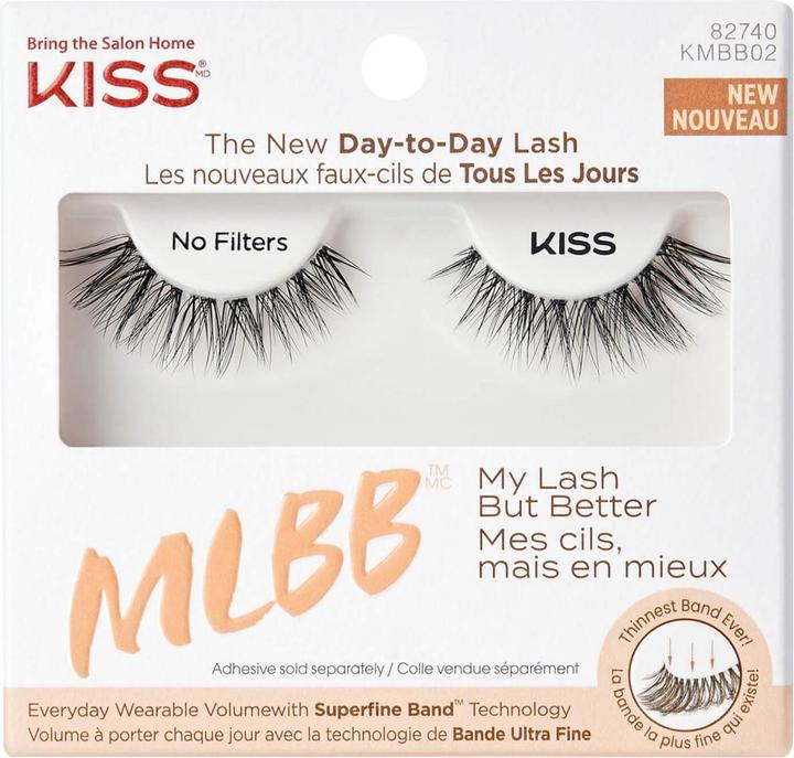 Produktbild KISS My Face - My Lash But Better ( 1 pair ) - False eyelashes for natural volume - (Künstliche Wimpern)