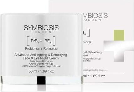 Actual product image Symbiosis Advanced Anti-Ageing and Detoxifying Face and Eye Night Cream with Prebiotics and Retinoids (Night cream)