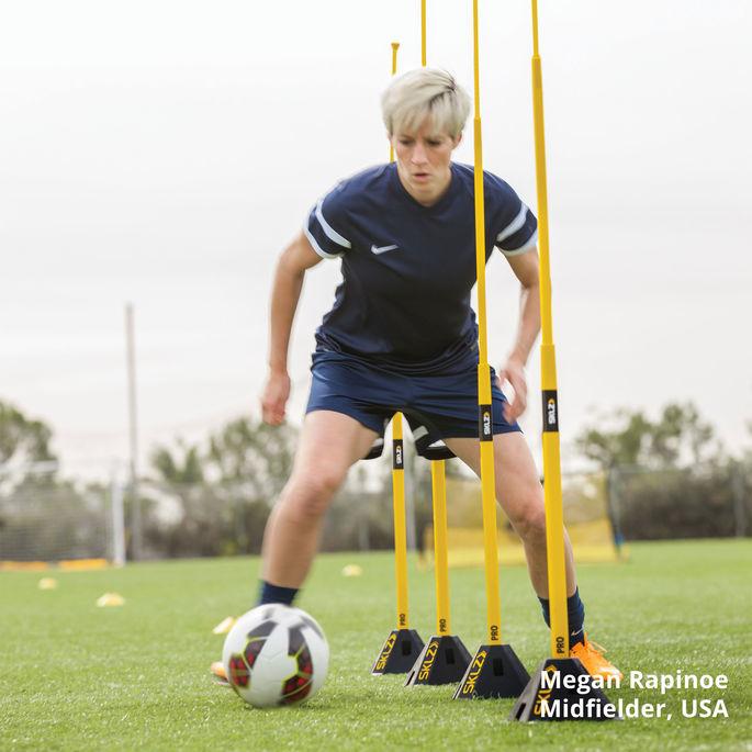 Actual product image SKLZ Pitch Marking Pro Training Agility Poles
