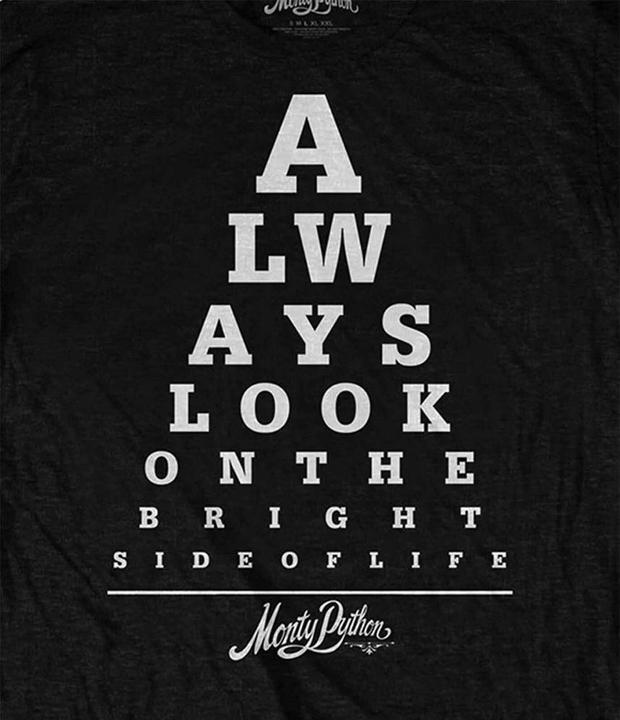 Produktbild Monty Python Bright Side Eye Test TShirt (XXL)