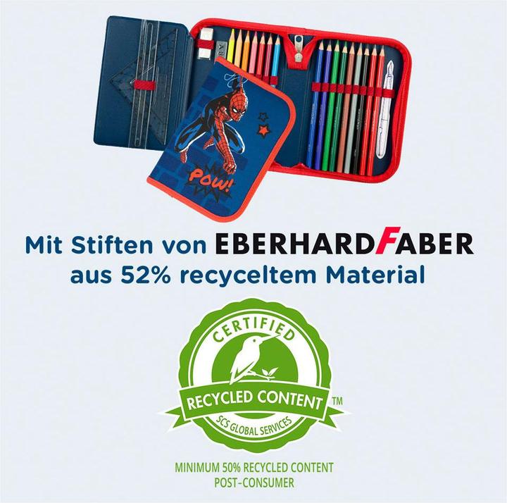 Produktbild Scooli Etui gefüllt Spider-Man