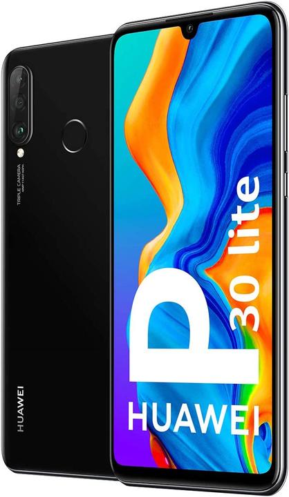 Image du produit Huawei P30 Lite (4GB) (128 Go, Midnight Black, 6.15", Double SIM hybride, 48 Mpx, 4G)