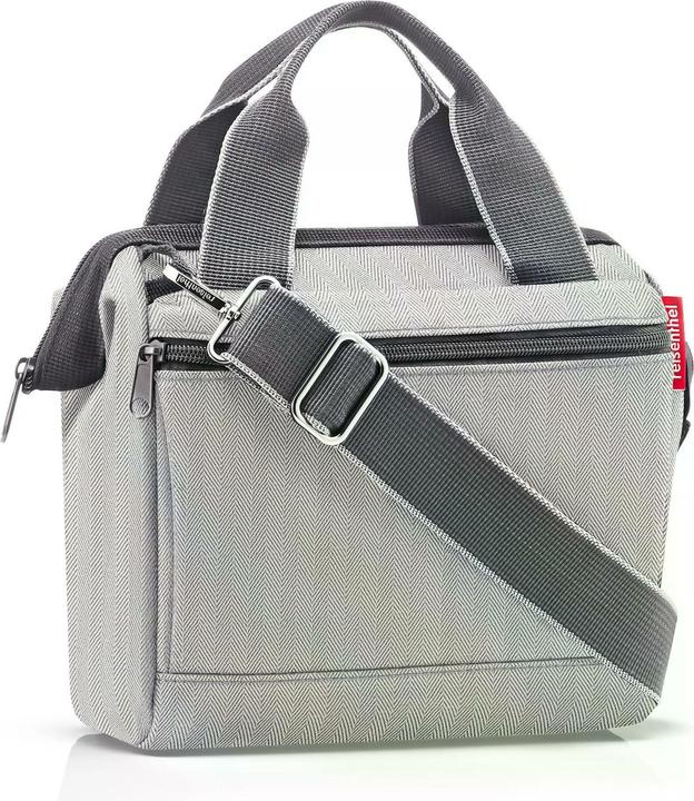 Actual product image reisenthel allrounder cross herringbone grey