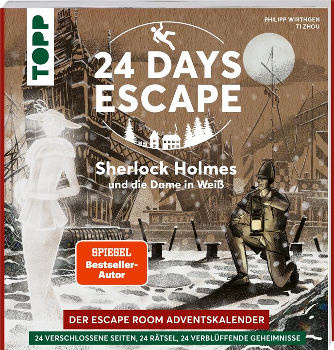 Produktbild 24 DAYS ESCAPE – Der Escape Room Adventskalender: Sherlock Holmes und die Dame in Weiss