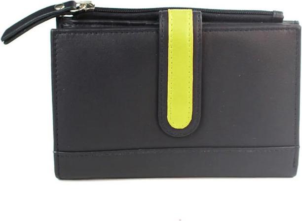 Eastern Counties Leather Leder Brieftasche Kontrast