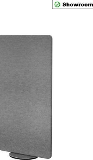 Immagine prodotto Kerkmann Parete mobile, ruotabile, alt. x largh. x prof. 1700 x 800 x 400 mm, grigio. (80 x 170 x 40 cm)