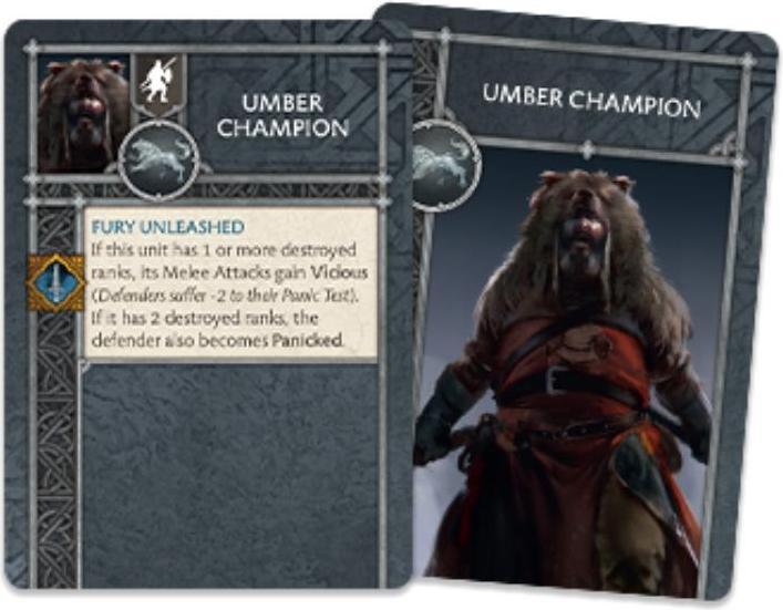Immagine prodotto Cmon CMND0091 - A Song of Ice & Fire - Umber Berserkers, espansione per 2 giocatori dai 14 anni in su (Francese)