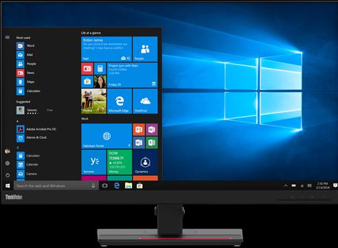 Produktbild Lenovo ThinkVision T27h-20 (2560 x 1440 Pixel, 27")