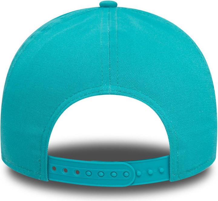 Actual product image New Era E-Frame Trucker Cap - NFL Miami Dolphins Aqua