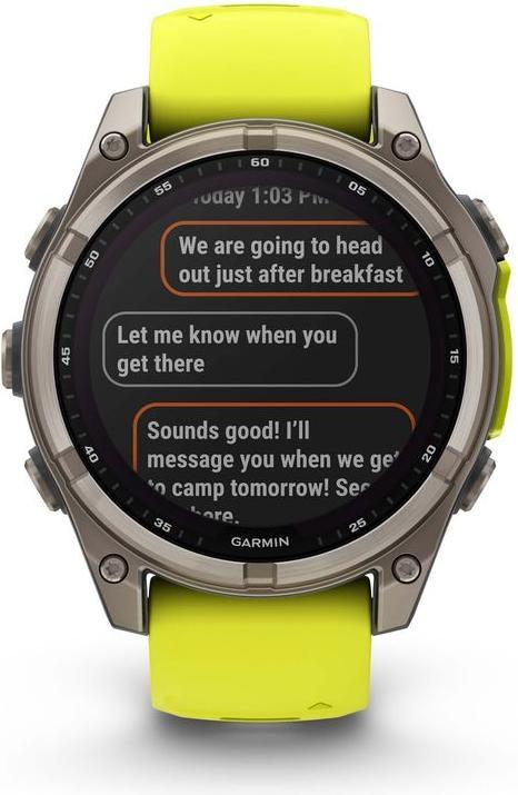 Produktbild Garmin Fenix 8 Solar Sapphire Titan (47 mm)