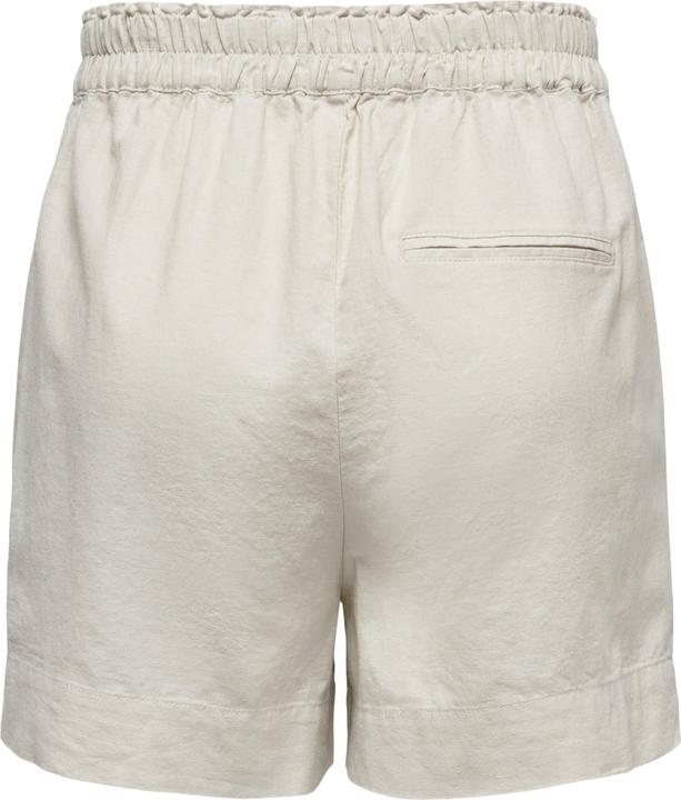 Immagine prodotto Only Pantaloncini a vita alta in misto lino (S)