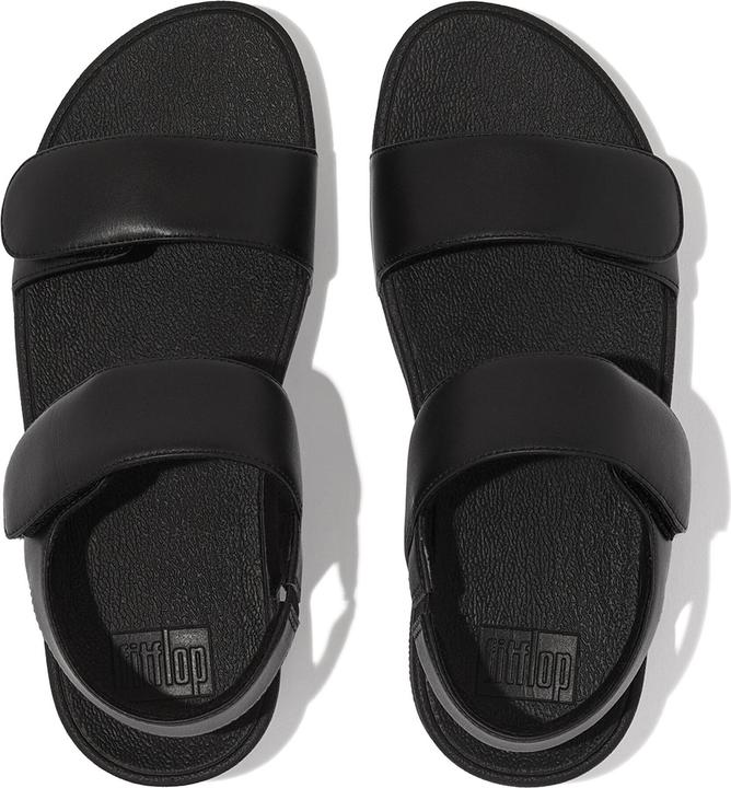 Actual product image Fitflop Fit Flop Lulu Adj Leath Back Strap AllB Dames Sandalen - Zwart - 38 (38)
