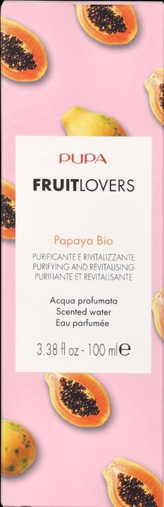 Immagine prodotto Pupa Milano Fruit Lovers Acqua Profumata 002 Papaya 100ml (Eau de toilette, 100 ml)