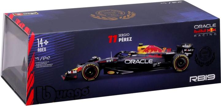 Actual product image Bburago Red Bull Racing RB19 1/24 Pérez 2023