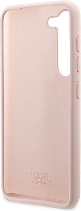 Produktbild Karl Lagerfeld KLHCS23SSNCHBCP S23 S911 hardcase pink/pink Silicone Choupette (Samsung Galaxy S23)