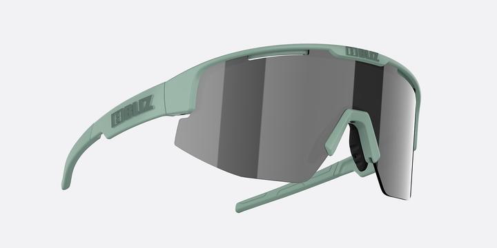 Actual product image Bliz Matrix (Matt Green, smoke w silver mirror)