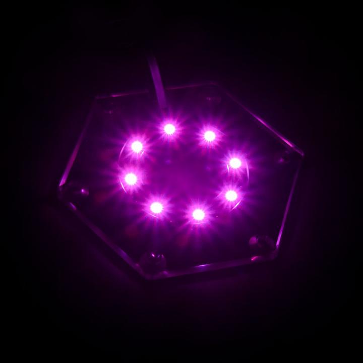 Actual product image Bitspower Hexagonal RGB accessory for water tank