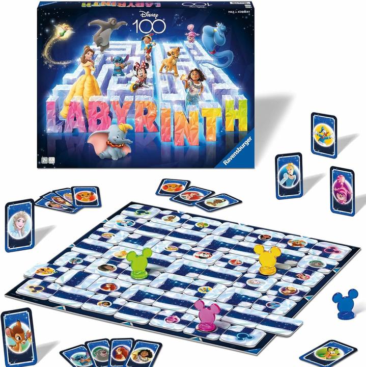 Produktbild Ravensburger Disney 100 Labyrinth (Deutsch, Portugiesisch, Französisch, Englisch, Italienisch)