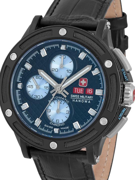 Swiss Military Hanowa 05-4347.13.04.001.07 PDG Chronograph Automatik (Chronograph, 45 mm)