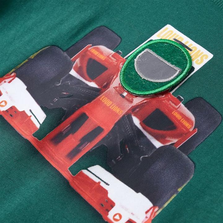 Immagine prodotto VidaXL Camicia a maniche lunghe per bambini verde 140,Materiale: 100 (140)