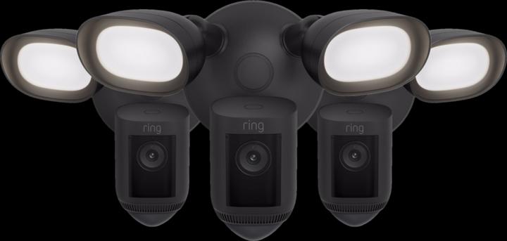Produktbild Ring Floodlight Cam Wired Pro Zwart 3-Pack