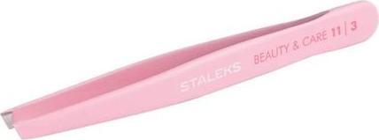 Immagine prodotto Staleks Pinzetta per sopracciglia con punta larga e smussata Beauty & Care 11 Tipo 3 (Pinzetta per