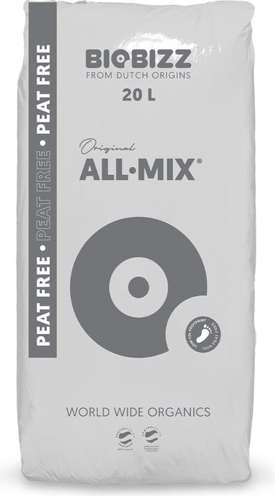 BioBizz All-Mix PEAT Free 20L (20 l, Sol sans tourbe)