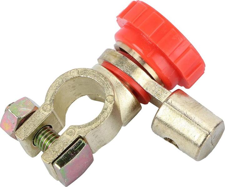 Voltic Coupe-batterie 6 V, 12 V, 24 V Rouge