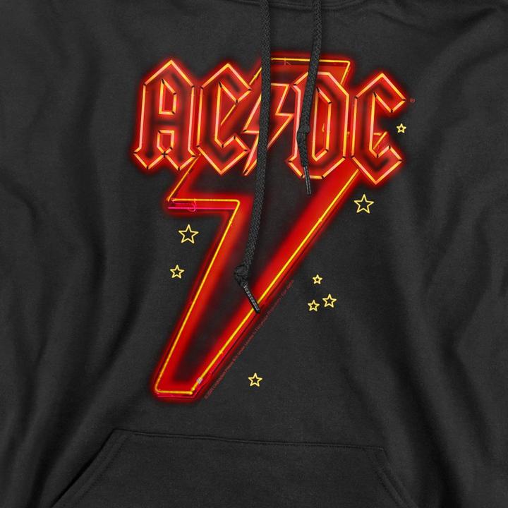 Immagine prodotto AC/DC Felpa con Cappuccio Bullone al Neon Uomo (L)