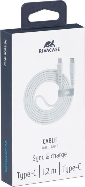 Image du produit Rivacase Câble de chargement plat (1.20 m, USB 2.0)