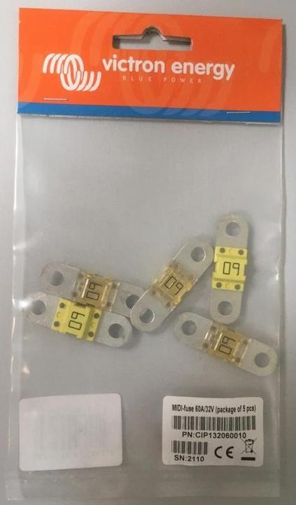 Actual product image Victron Energy CIP132200010 MIDI Fuse 200A/32V Solar Fuse (Solar connector)