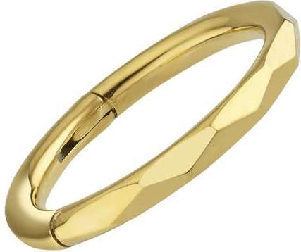 Bijouteria Ohrpiercing (Chirurgenstahl 316L, PVD Beschichtung (goldfarben))