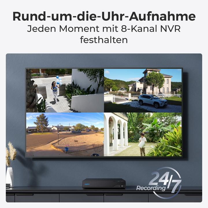 Produktbild Reolink NVS8 (Netzwerk Videorecorder (NVR))