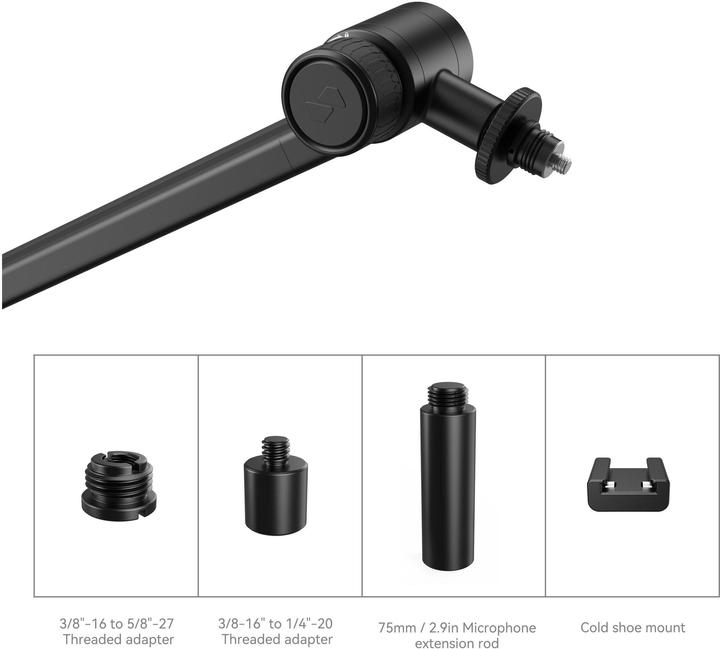 Actual product image SmallRig Microphone Boom Arm Desk Mount 4303
