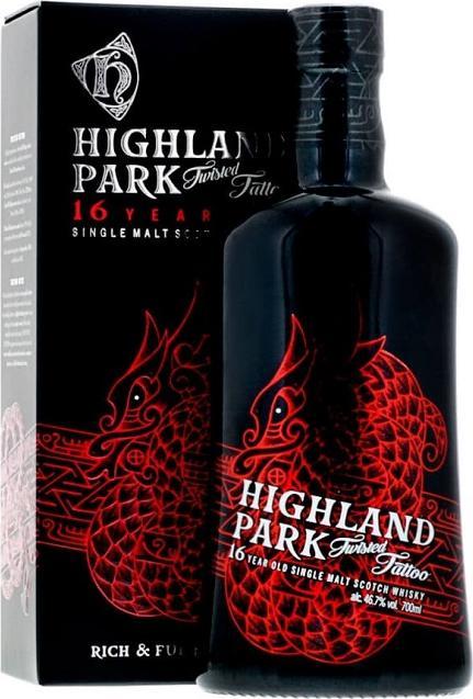 Actual product image Highland Park 16 Years Twisted Tattoo (Single Malt, Scotch whisky, 1 x 70 cl)