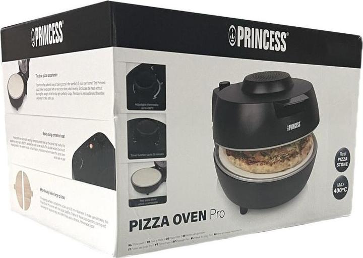 Produktbild Princess Oven Pro Pizzaofen Kontrollleuchte, Timerfunktion, Cool-Touch-Gehäuse