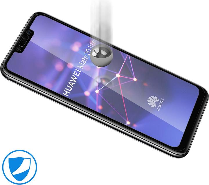Immagine prodotto Avizar Vetro antiproiettile, pellicola di protezione del vetro, vetro protettivo (1 Pezzo/i, Mate 20 Lite)