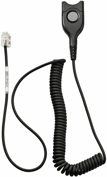 Actual product image EPOS SENNHEISER CSTD 01 Standard headset connection cable with EasyDisconnect to Modular Plug RJ 9