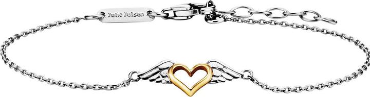 Julie Julsen Armband Heartwing (18.50 cm, Silber 925)