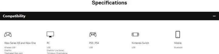 Image du produit SteelSeries Arctis Nova Pro Wireless X (Sans fil)