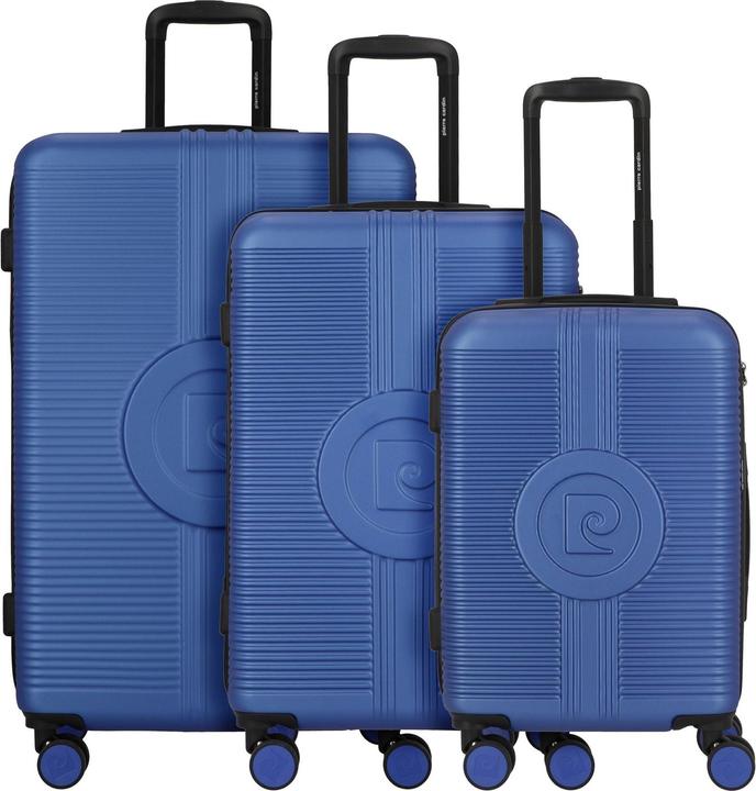 Pierre Cardin 4 Rollen Kofferset 3-teilig (202 l, XL (ab 115l))