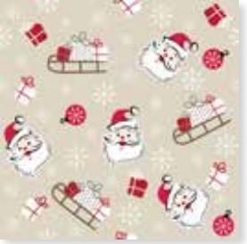 Productafbeelding Paper + Design Kerst servet van cellulose 33x33cm Kind (20 x, 33 x 33 cm)