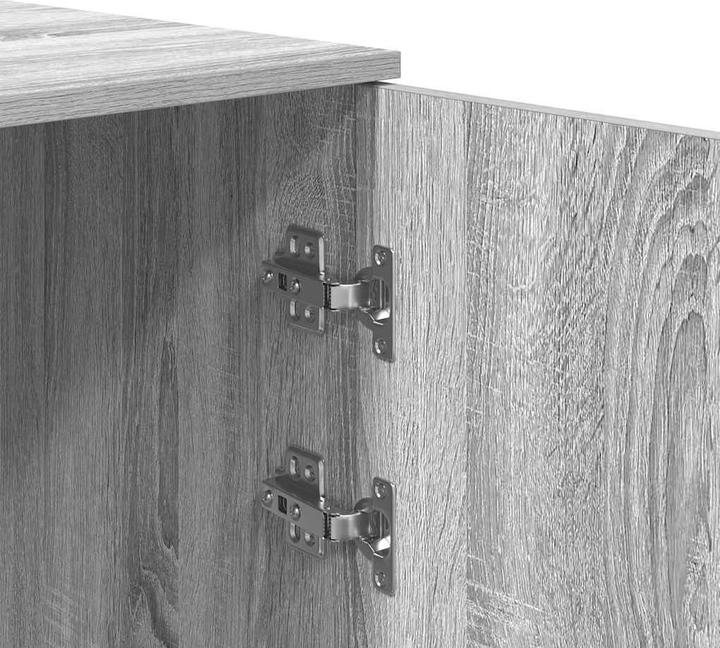 Actual product image VidaXL Storage cupboard Grey Sonoma 50x45x103.5 cm Wood-based cupboard