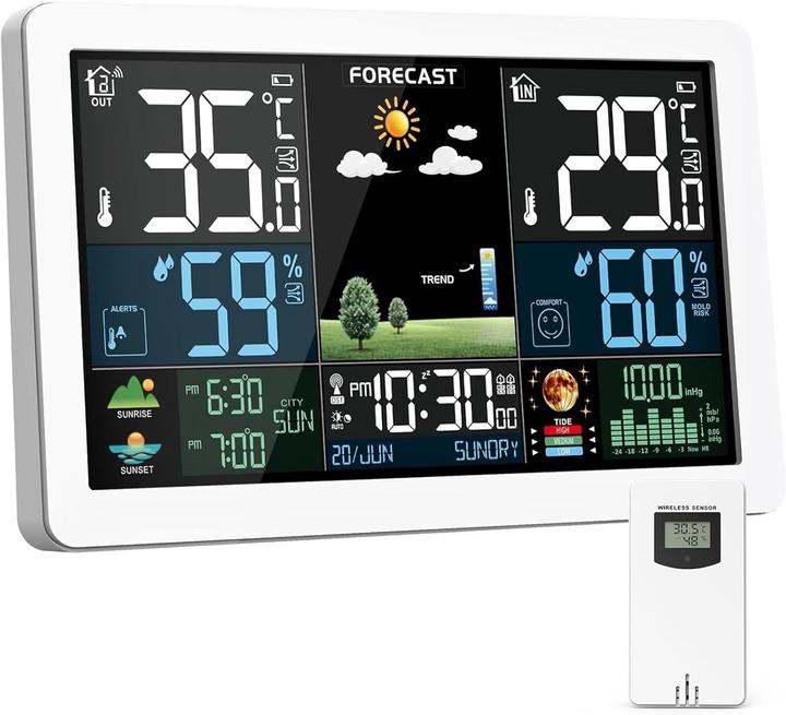 Produktbild Haoyao Funk-Wetterstation mit Aussensensor