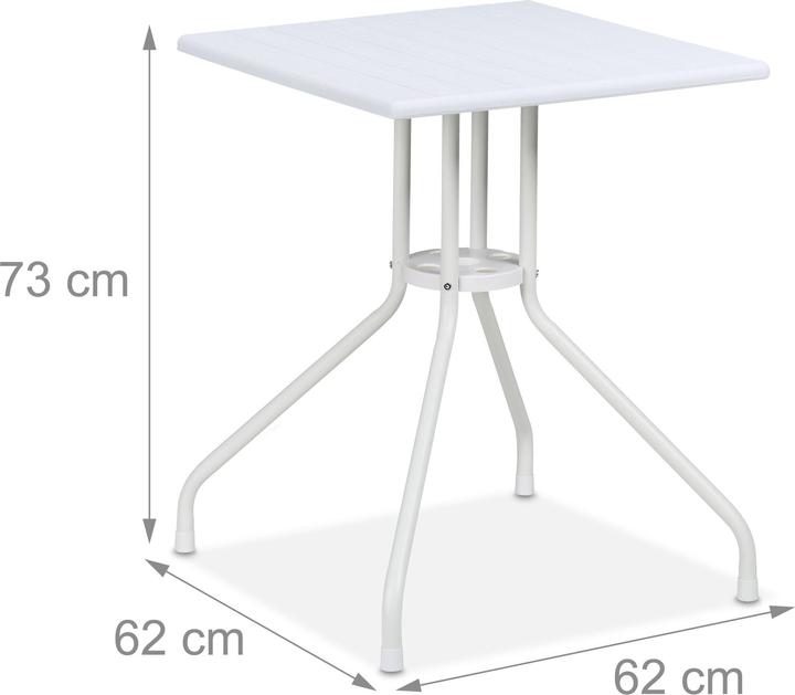Actual product image Relaxdays Garden table (62 cm)