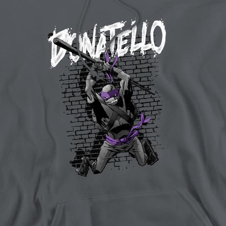 Immagine prodotto Teenage Mutant NT Felpa con Cappuccio Donatello Uomo (M)
