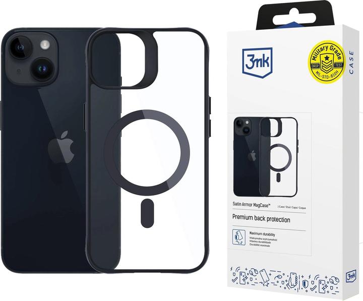 Produktbild 3MK Satin Armor MagCase iPhone 13/14 6.1" (Apple iPhone 13, Apple iPhone 14)